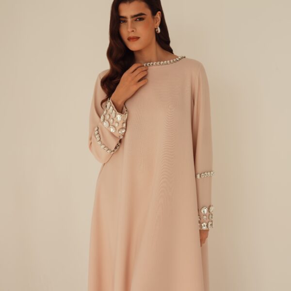 diva Dress pink Crepe