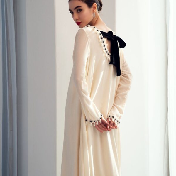 Zeina Off white dress