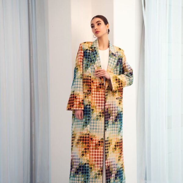 Zeina collection coat colorfull